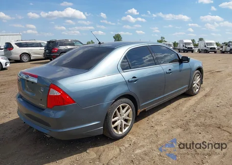 2011 Ford Fusion Sel from USA, damaged, VIN 3FAHP0CGXBR336206